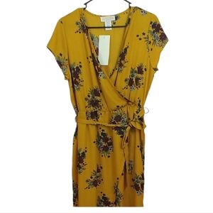 Love Spell High Low Floral Maxi Dress Size XL NWT